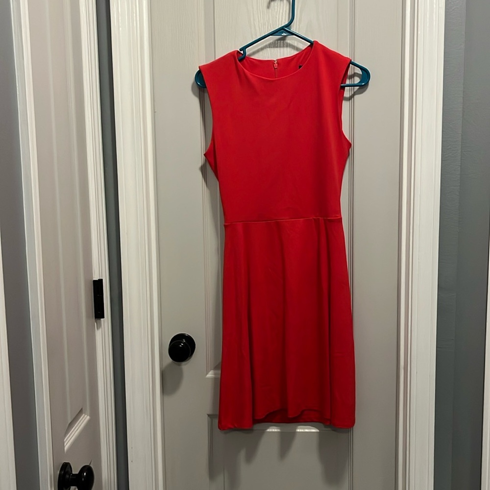 Red dress